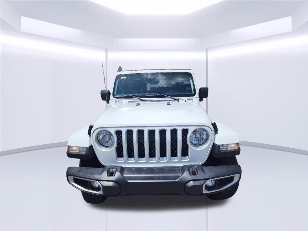 2023 White Jeep Wrangler Sahara 4X4 SUV