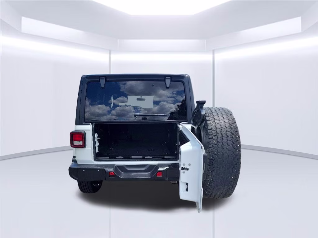 2023 White Jeep Wrangler Sahara 4X4 SUV
