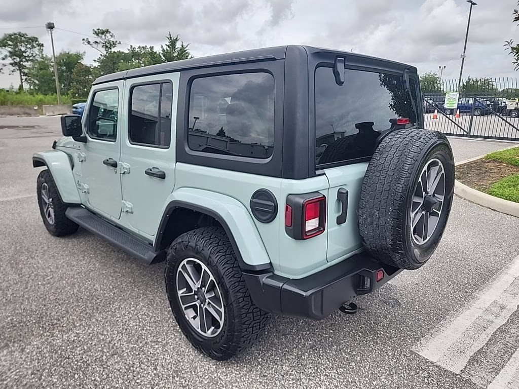 2023 Sarge Green Clearcoat Jeep Wrangler Sahara 4X4 SUV