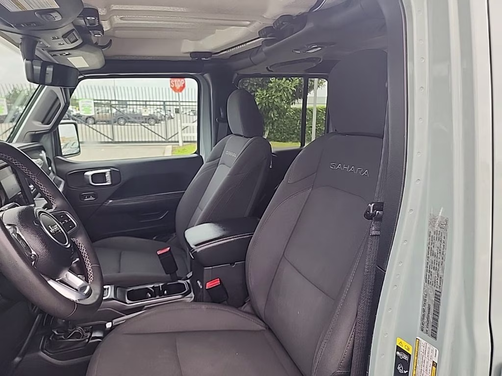 2023 Sarge Green Clearcoat Jeep Wrangler Sahara 4X4 SUV