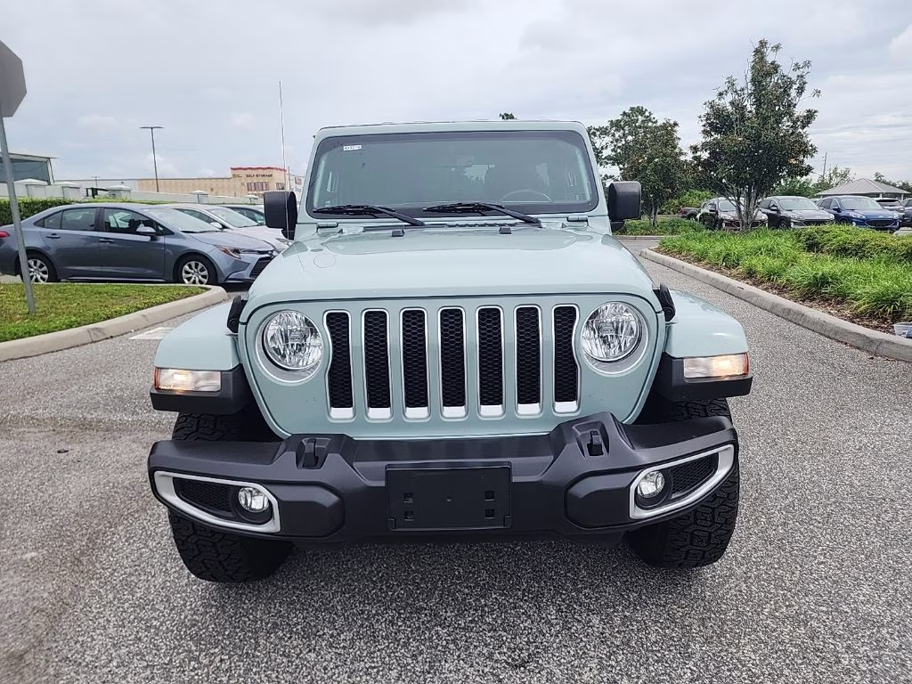 2023 Sarge Green Clearcoat Jeep Wrangler Sahara 4X4 SUV