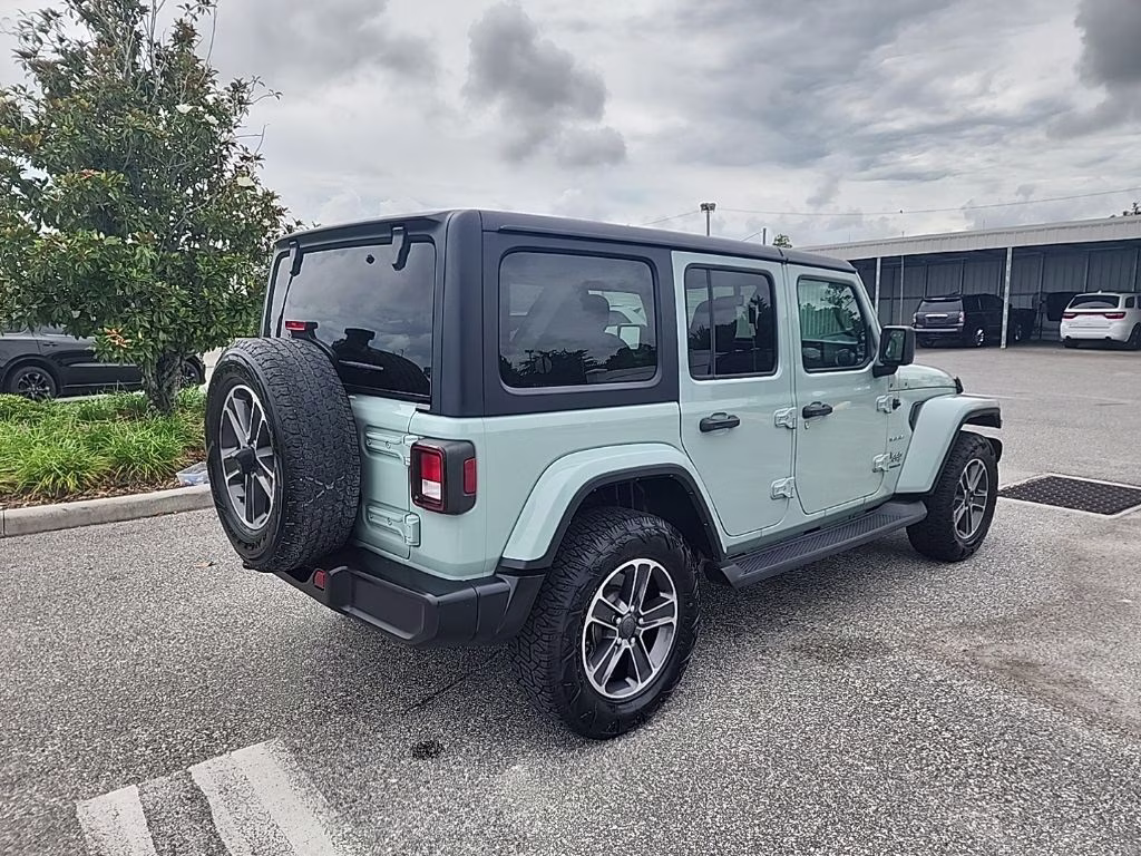 2023 Sarge Green Clearcoat Jeep Wrangler Sahara 4X4 SUV