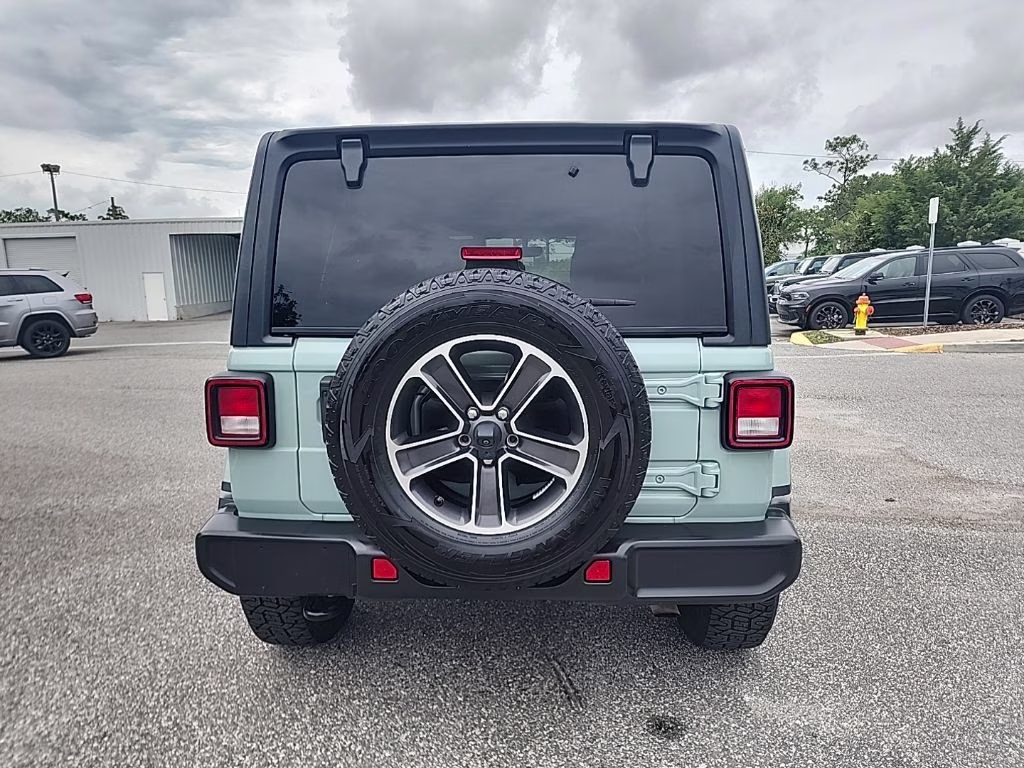2023 Sarge Green Clearcoat Jeep Wrangler Sahara 4X4 SUV