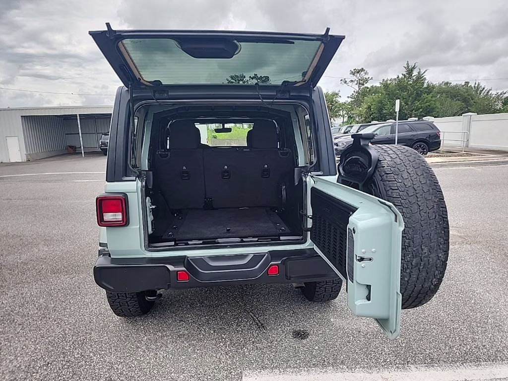2023 Sarge Green Clearcoat Jeep Wrangler Sahara 4X4 SUV