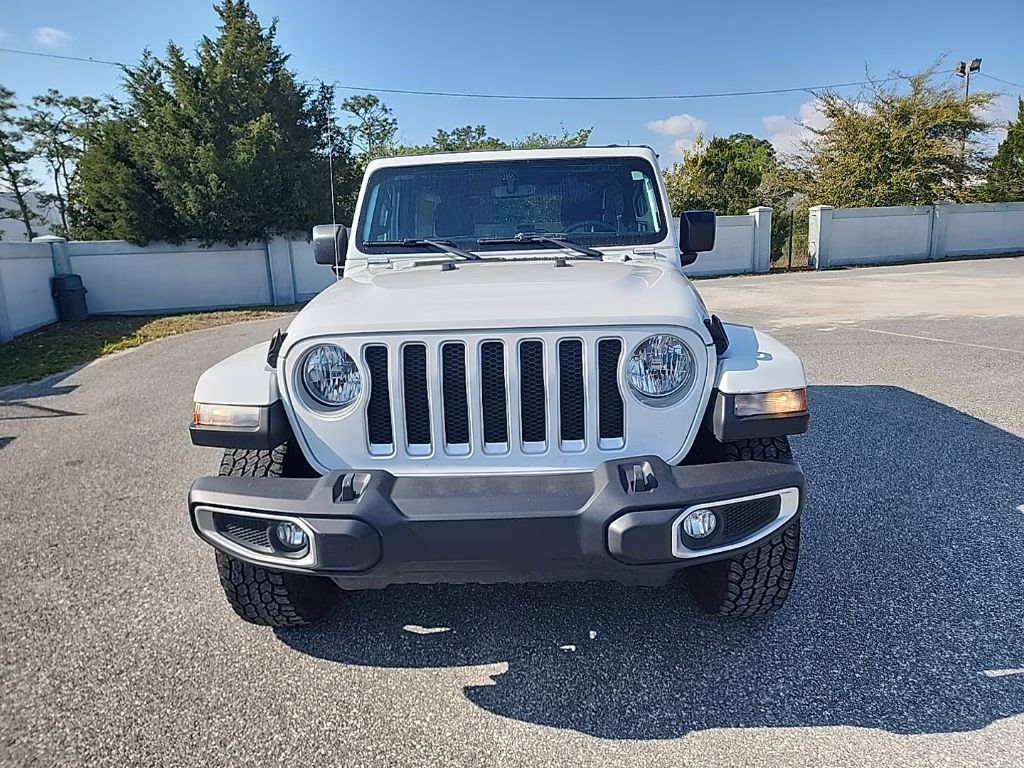 2023 Bright White Clearcoat Jeep Wrangler Sahara 4X4 SUV