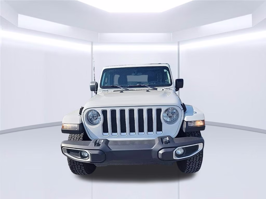 2023 Bright White Clearcoat Jeep Wrangler Sahara 4X4 SUV