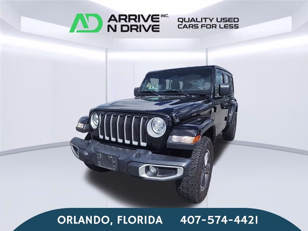 2023 Black Clearcoat Jeep Wrangler Sahara 4X4 SUV
