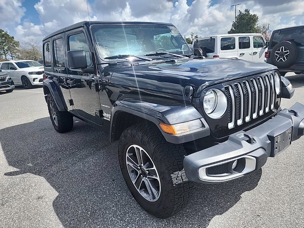 2023 Black Clearcoat Jeep Wrangler Sahara 4X4 SUV