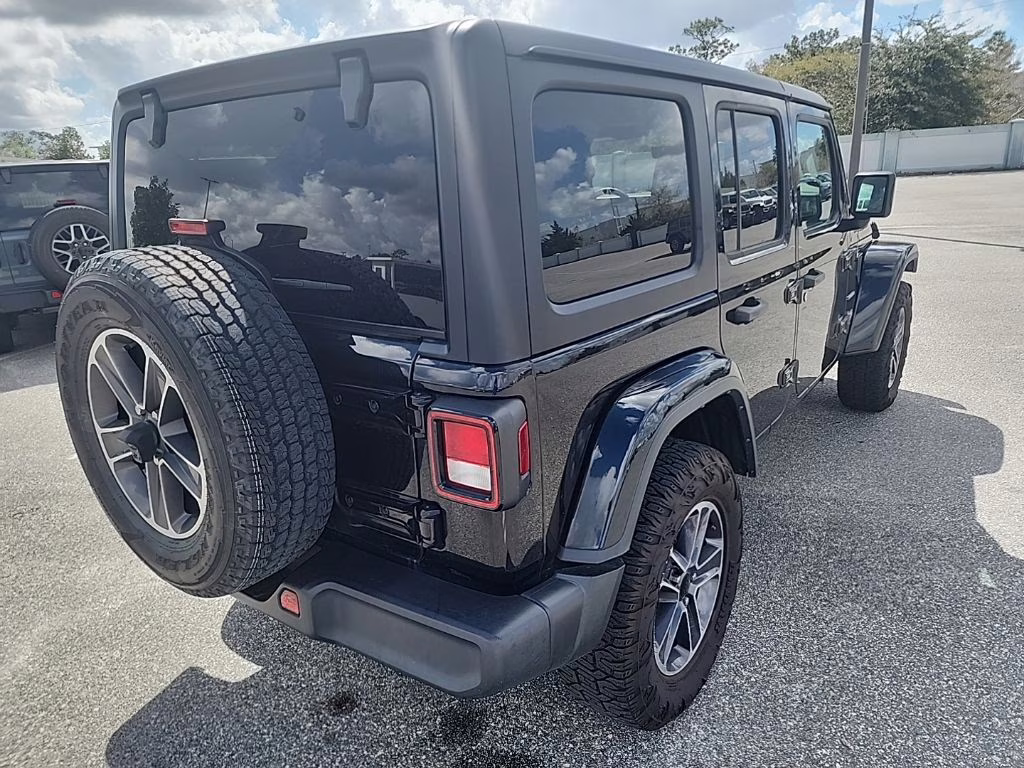 2023 Black Clearcoat Jeep Wrangler Sahara 4X4 SUV