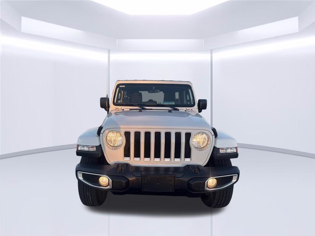 2023 Bright White Clearcoat Jeep Wrangler Sahara 4X4 SUV