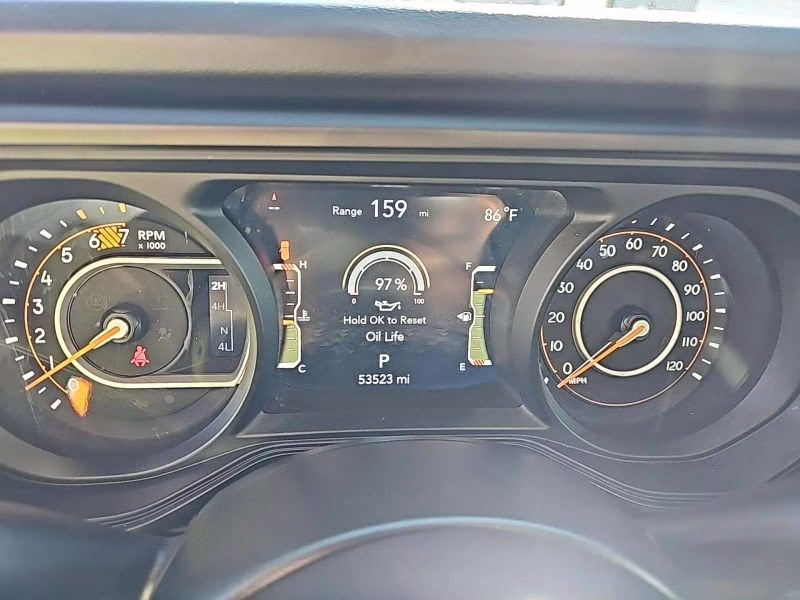 2024 Gray Jeep Wrangler 4 Door Sahara Sport Utility 4D 4X4