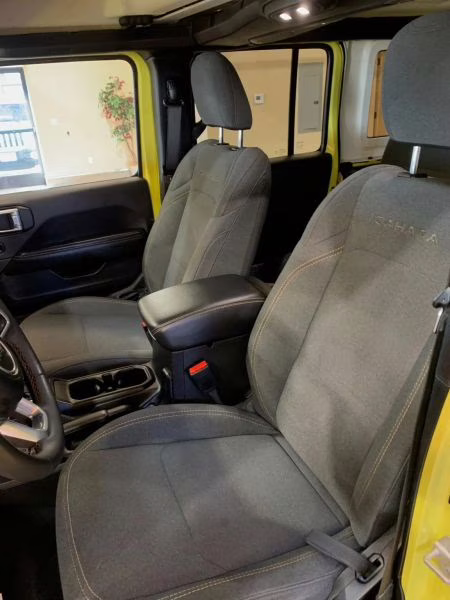 2024 Yellow Jeep Wrangler 4 Door Sahara Sport Utility 4D 4X4