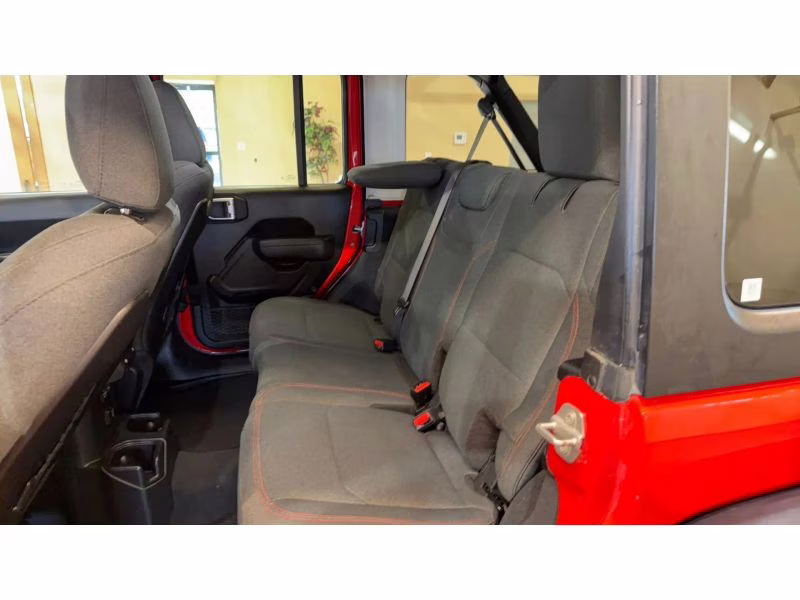 2025 Red Jeep Wrangler 4 Door Rubicon Sport Utility 4D 4X4