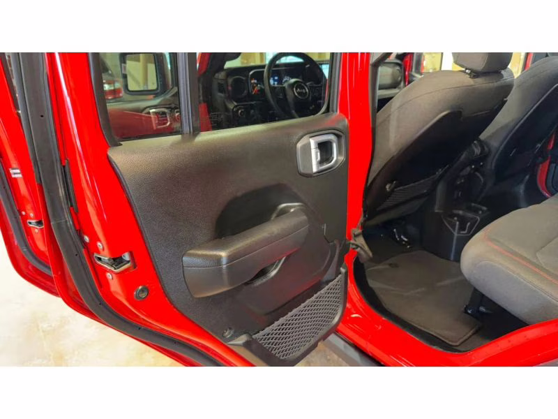 2025 Red Jeep Wrangler 4 Door Rubicon Sport Utility 4D 4X4