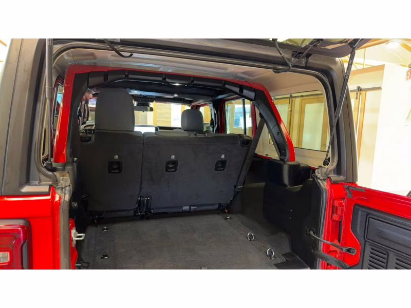 2025 Red Jeep Wrangler 4 Door Rubicon Sport Utility 4D 4X4