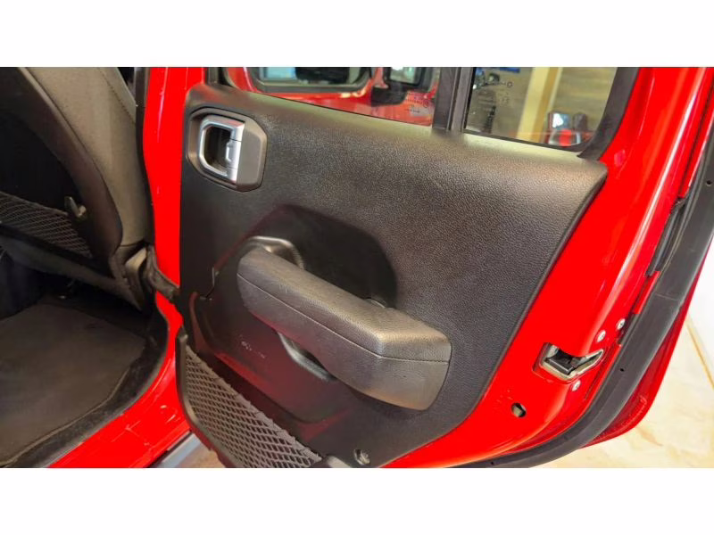 2025 Red Jeep Wrangler 4 Door Rubicon Sport Utility 4D 4X4