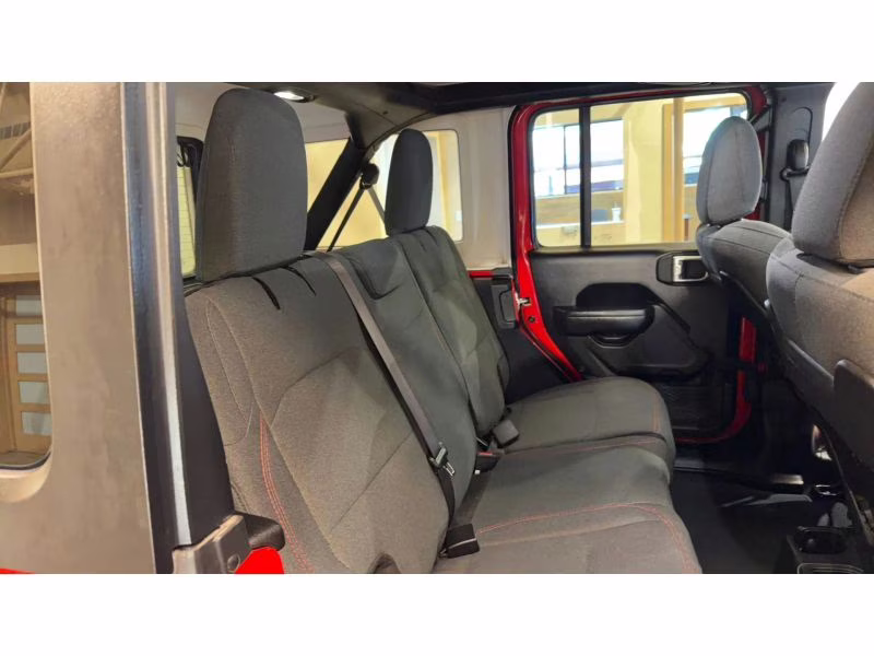 2025 Red Jeep Wrangler 4 Door Rubicon Sport Utility 4D 4X4