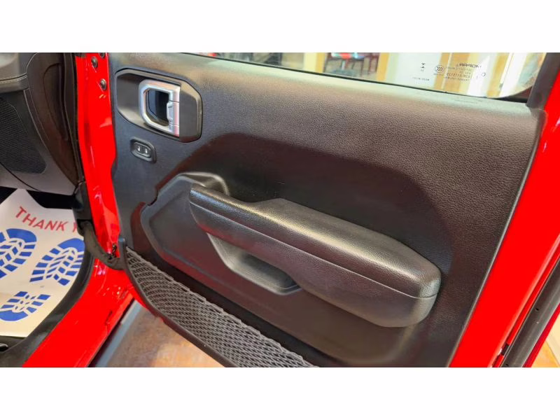 2025 Red Jeep Wrangler 4 Door Rubicon Sport Utility 4D 4X4