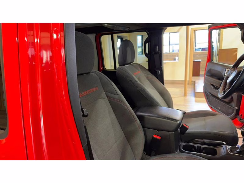 2025 Red Jeep Wrangler 4 Door Rubicon Sport Utility 4D 4X4