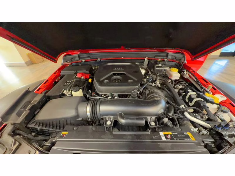 2025 Red Jeep Wrangler 4 Door Rubicon Sport Utility 4D 4X4
