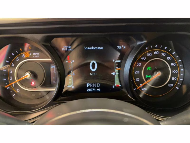 2025 Red Jeep Wrangler 4 Door Rubicon Sport Utility 4D 4X4