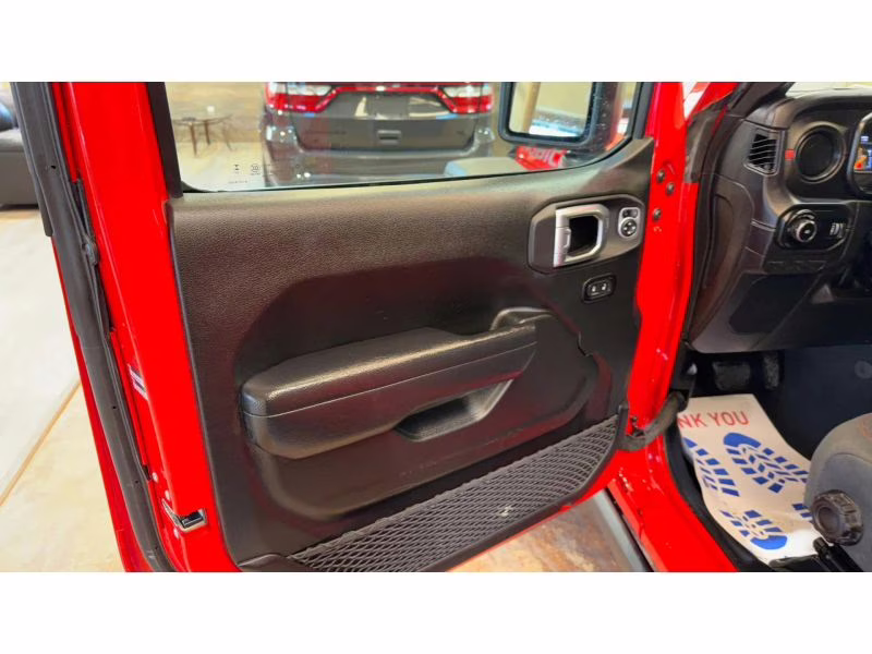2025 Red Jeep Wrangler 4 Door Rubicon Sport Utility 4D 4X4
