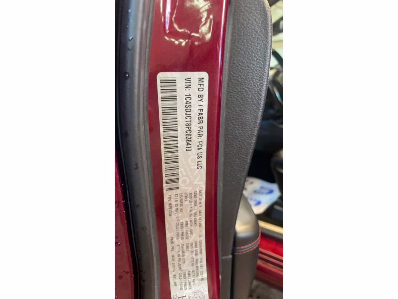 2023 Red Dodge Durango R/T Sport Utility 4D AWD