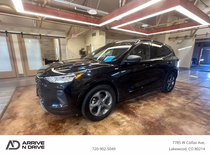 2023 Black Ford Escape ST-Line Sport Utility 4D AWD