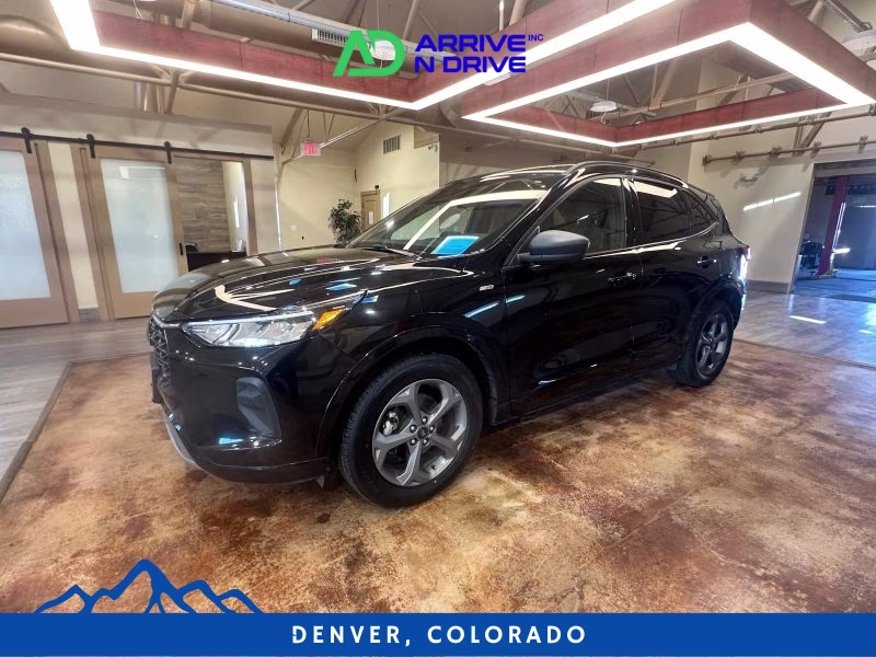 2023 Black Ford Escape ST-Line Sport Utility 4D AWD