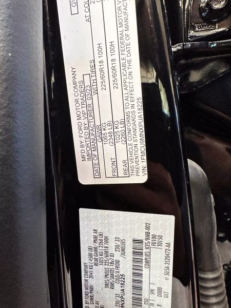 2023 Black Ford Escape ST-Line Sport Utility 4D AWD
