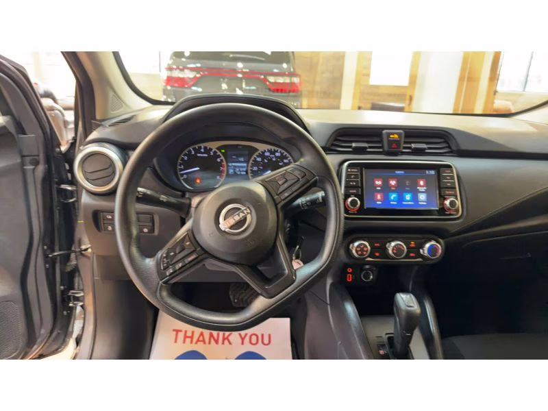 2024 Gray Nissan Versa S Sedan 4D FWD