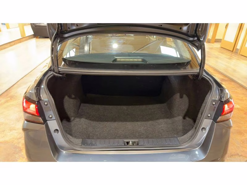 2024 Gray Nissan Versa S Sedan 4D FWD