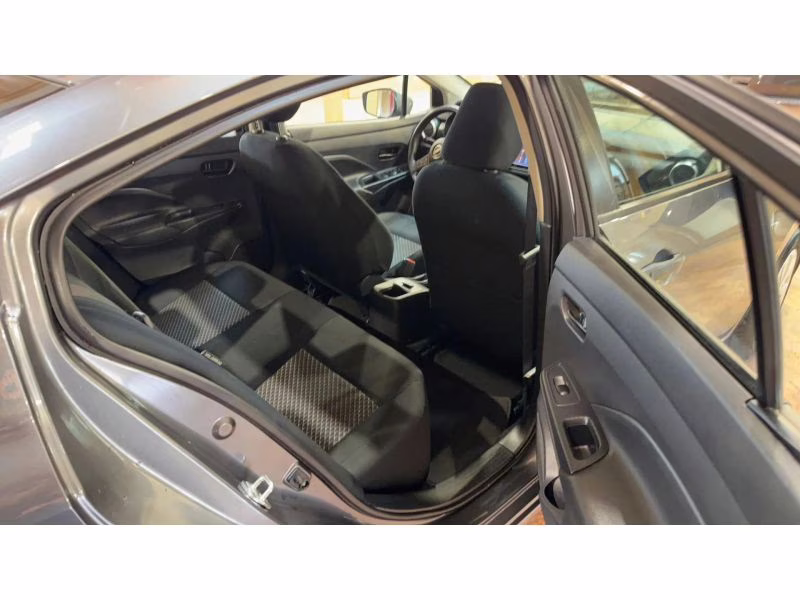 2024 Gray Nissan Versa S Sedan 4D FWD
