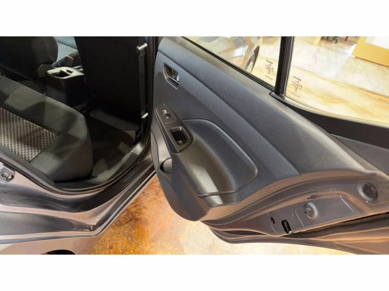 2024 Gray Nissan Versa S Sedan 4D FWD