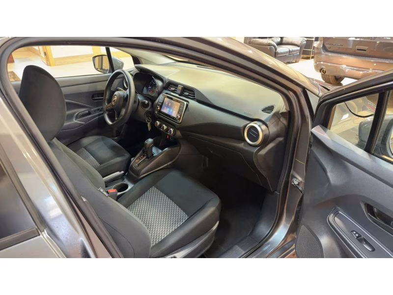 2024 Gray Nissan Versa S Sedan 4D FWD