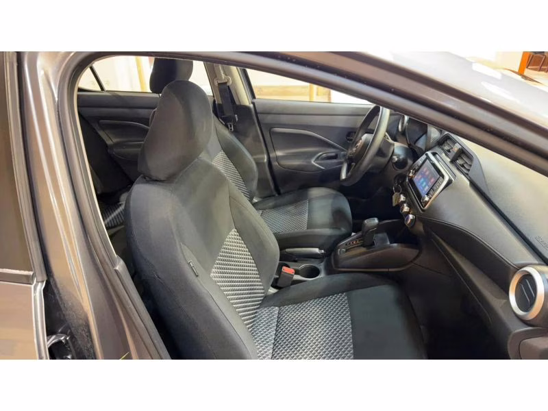 2024 Gray Nissan Versa S Sedan 4D FWD