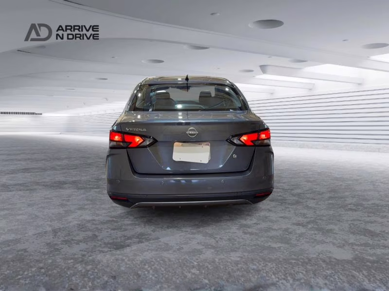 2024 Gray Nissan Versa S Sedan 4D FWD