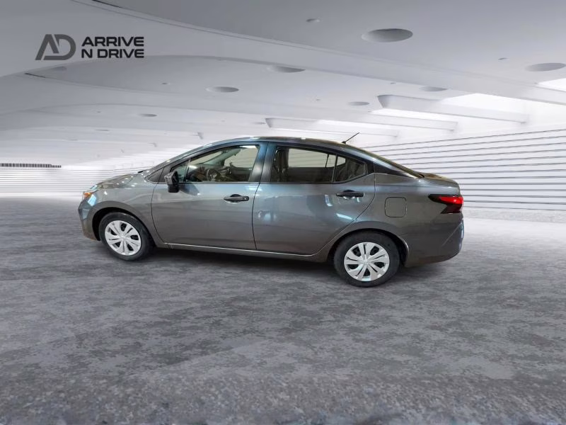 2024 Gray Nissan Versa S Sedan 4D FWD