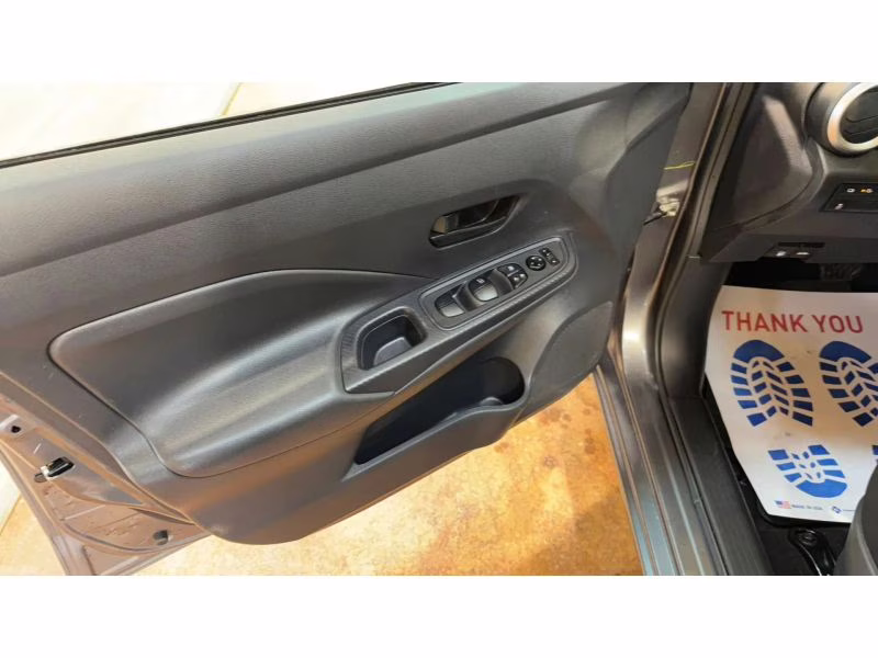 2024 Gray Nissan Versa S Sedan 4D FWD