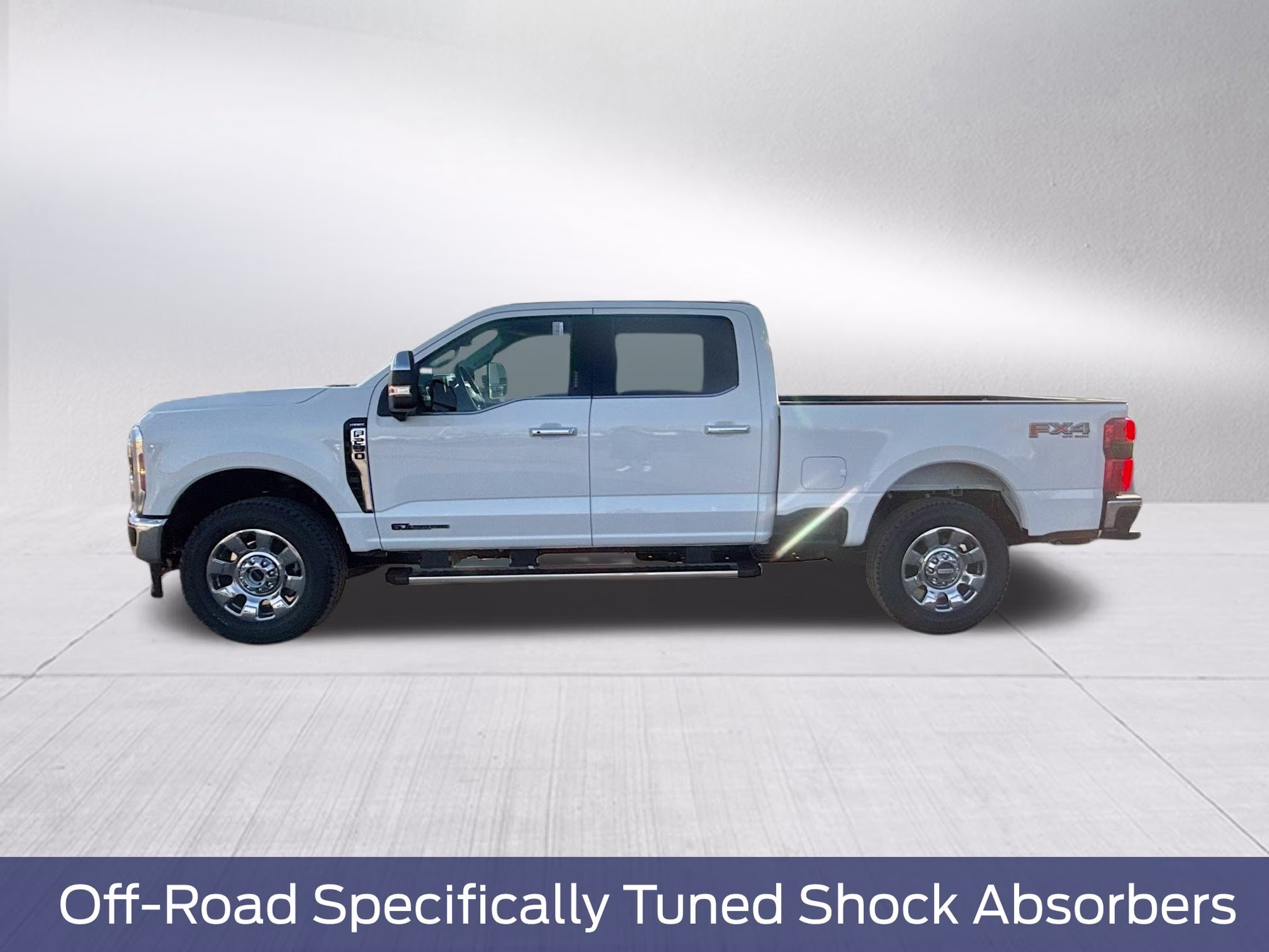 2026 Star White Metallic Tri-Coat Ford Super Duty F-250 SRW Lariat 4X4 Truck