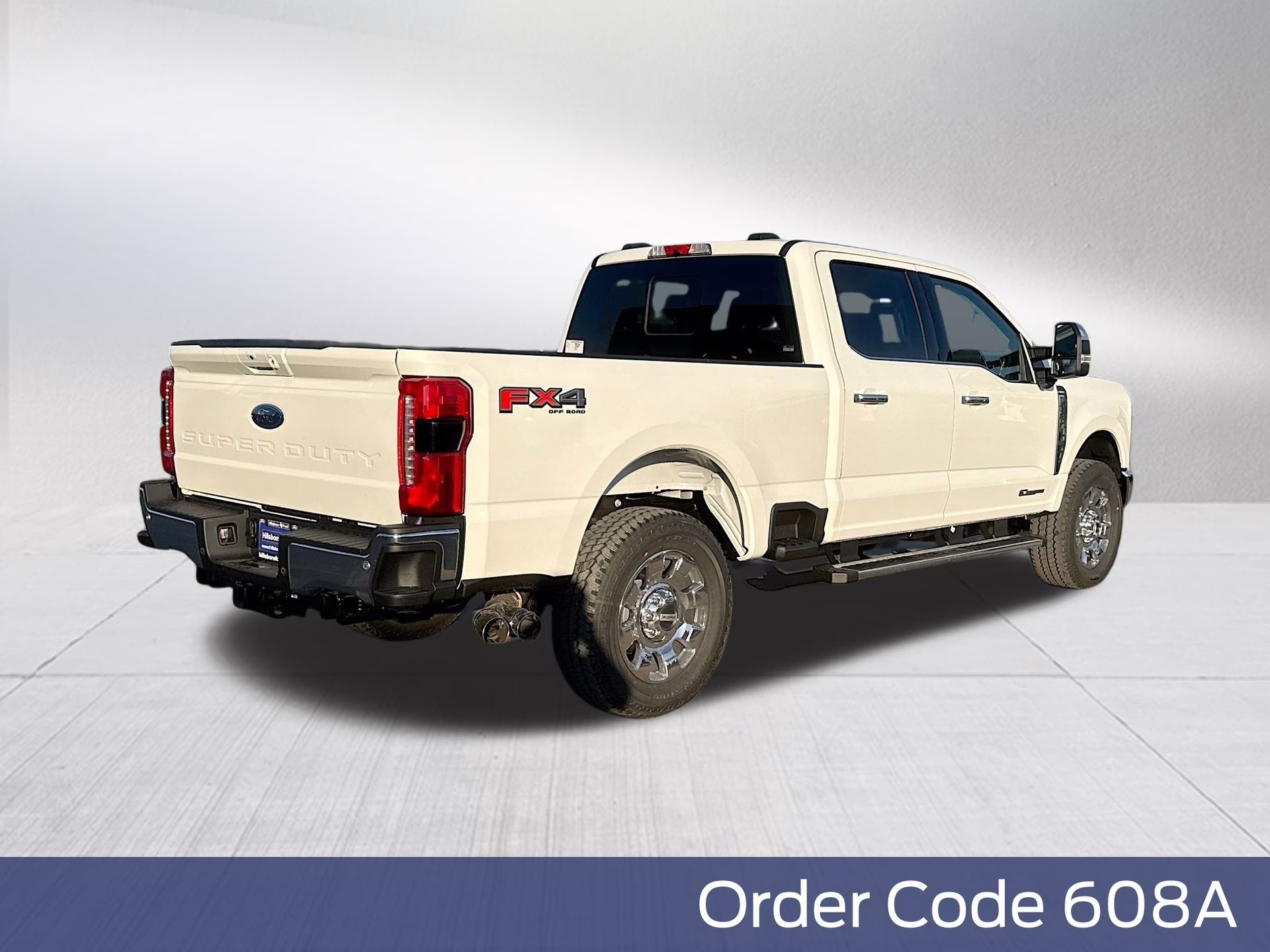 2026 Star White Metallic Tri-Coat Ford Super Duty F-250 SRW Lariat 4X4 Truck