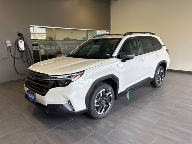 2026 Crystal White Pearl Subaru Forester Limited AWD SUV