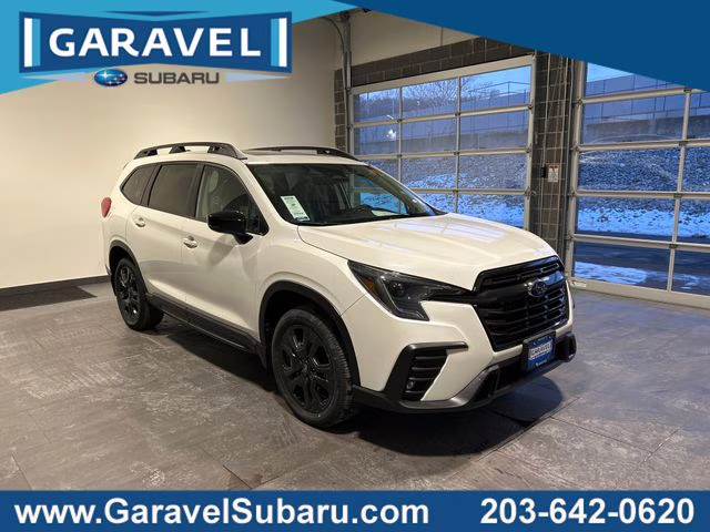 2026 Crystal White Pearl Subaru Ascent Onyx Edition Touring AWD SUV