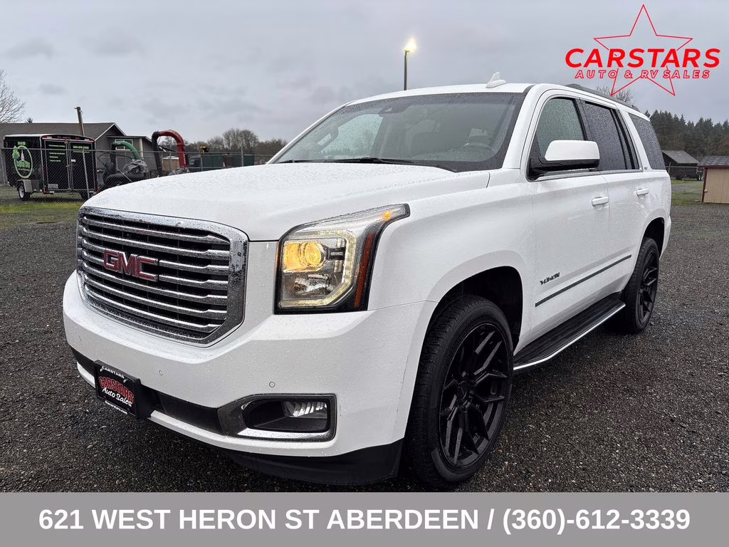 2018 Summit White GMC Yukon SLT 4X4 SUV