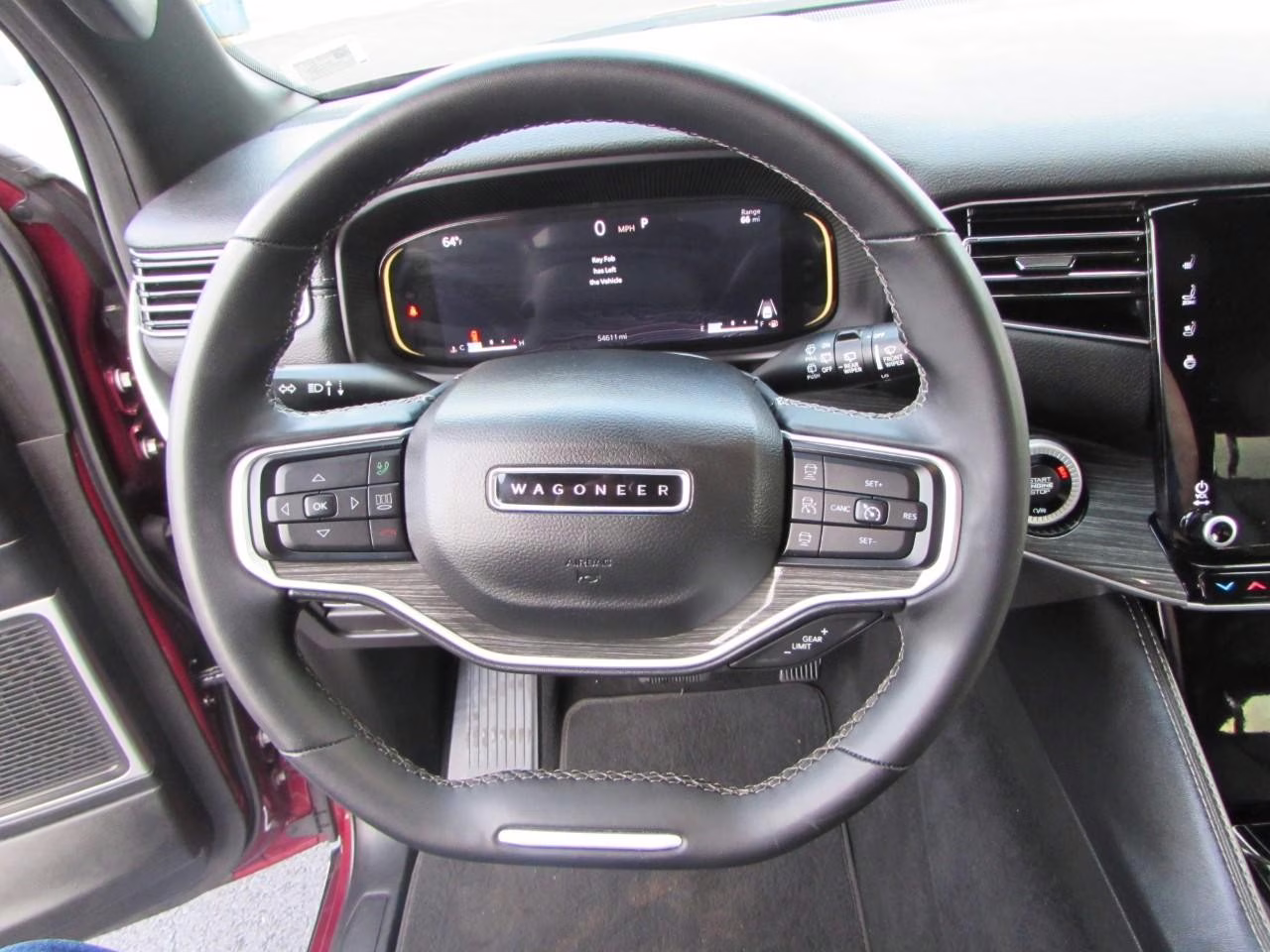 2022 Velvet Red Pearlcoat Jeep Wagoneer 4WD Series II 4X4 SUV