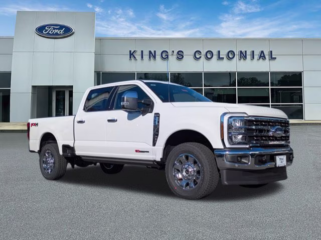 2026 Star White Metallic Tri-Coat Ford Super Duty F-250 SRW King Ranch Crew Cab 4x4 High Output Dies 4X4 Truck
