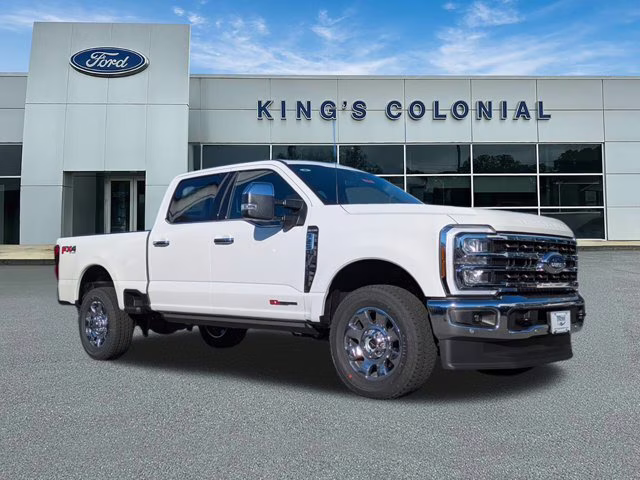 2026 Star White Metallic Tri-Coat Ford Super Duty F-250 SRW King Ranch Crew Cab 4x4 High Output Diesel 4X4 Truck