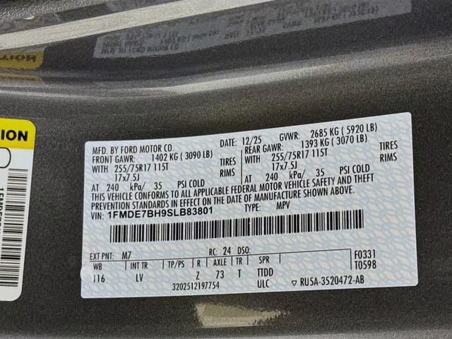 2025 Carbonized Gray Metallic Ford Bronco Big Bend 4X4 SUV