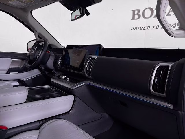 2026 Star White Metallic Tri-Coat Ford Expedition Max Platinum Bozard Built 4X4 SUV