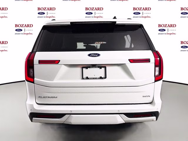 2026 Star White Metallic Tri-Coat Ford Expedition Max Platinum Bozard Built 4X4 SUV